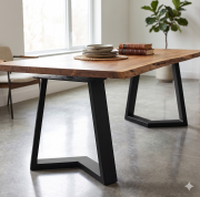 Resin Epoxy Dining Table - Image 7