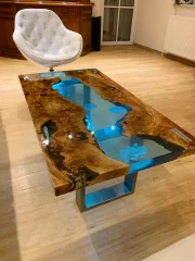 Resin Epoxy Dining Table - Image 8