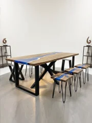 Resin Epoxy Dining Table