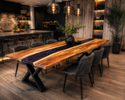 Resin Epoxy Dining Table - Image 3