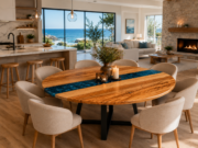 Resin Epoxy Dining Table - Image 4